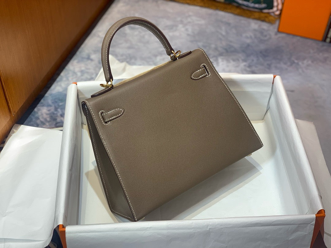 HERM Kelly 25cm, Etoupe, Epsom