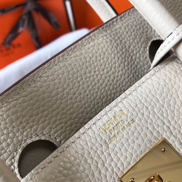 HERM Birkin 30cm Bag In Beton