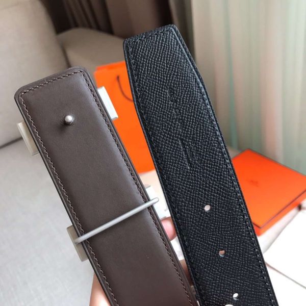 HERM Constance 2 Belt Buckle & Black Epsom 42MM Strap