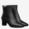 HERM Black Calfskin Power Low Boot