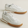 HERM Men's Jet Sneakers in White Nappa Leather