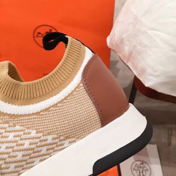 HERM Men's Addict Sneakers In Multicolore Knit
